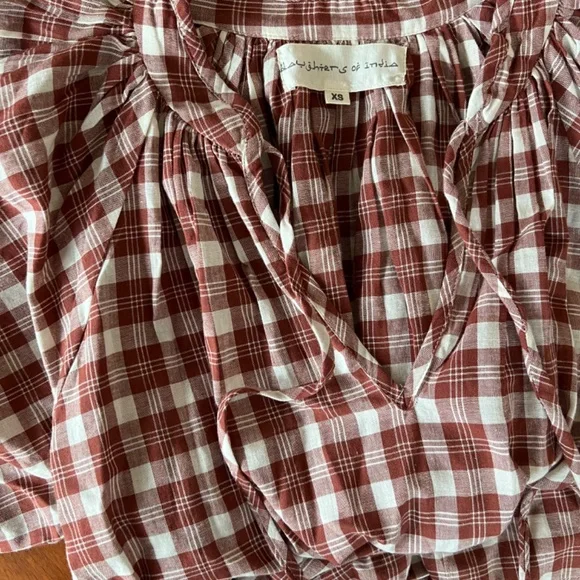 Daughters of India Poet Maxi in Red Clay - XS - Picture 5 of 7